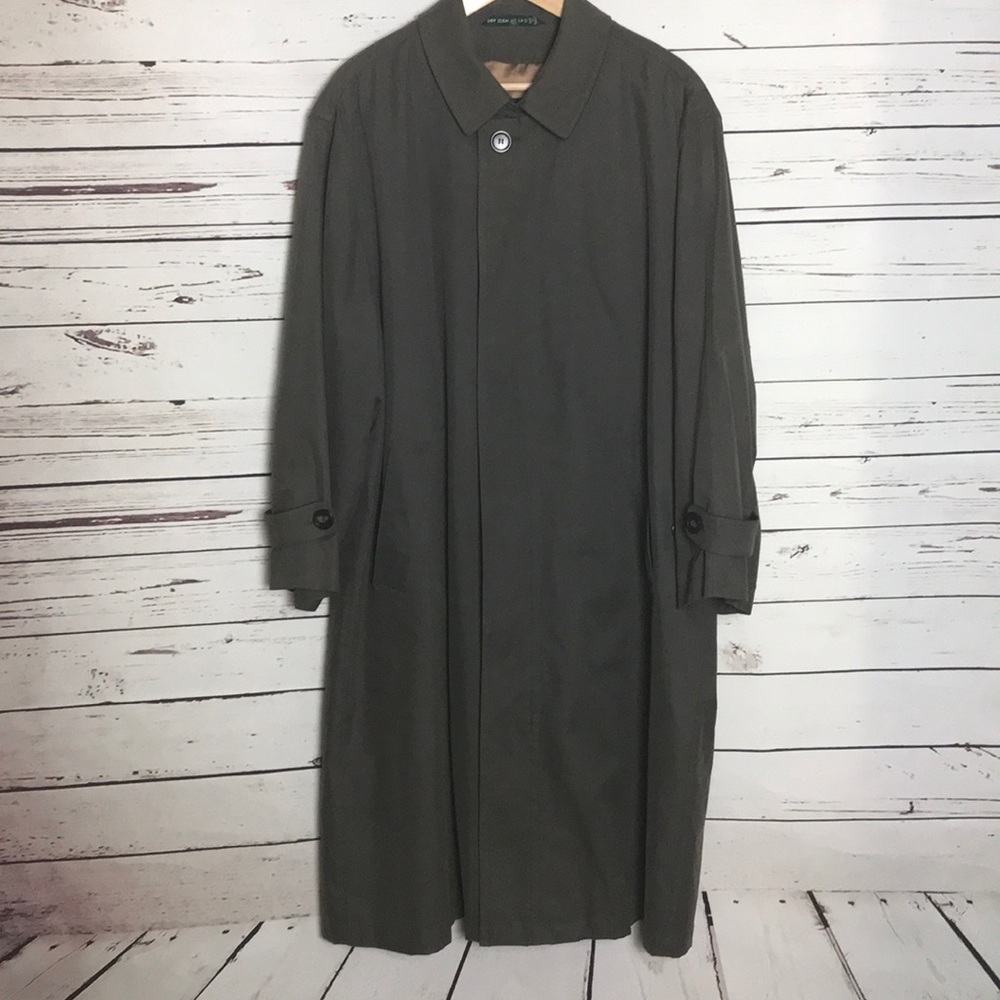 Lauren Ralph Lauren men’s olive green trench coat
